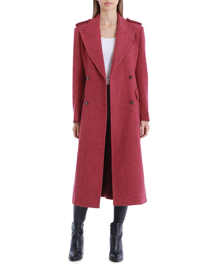 Avec Les Filles Herringbone Walker Coat Macy s