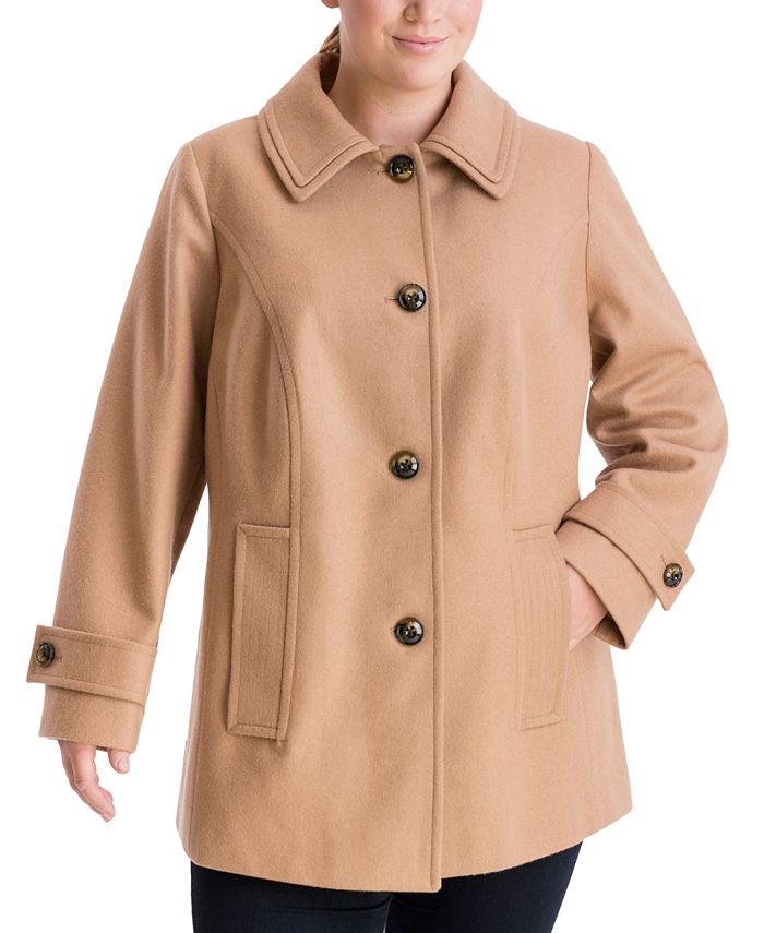 Macys london clearance fog peacoat