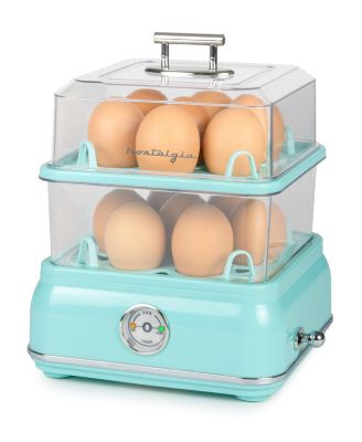 CLEC14AQ Classic Retro Egg Cooker, 14 Eggs