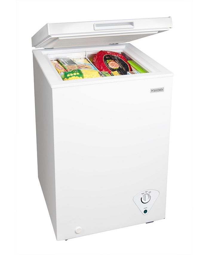 Igloo ICFMD35WH 3.5 Cu. Ft. Chest Freezer, White Macy's
