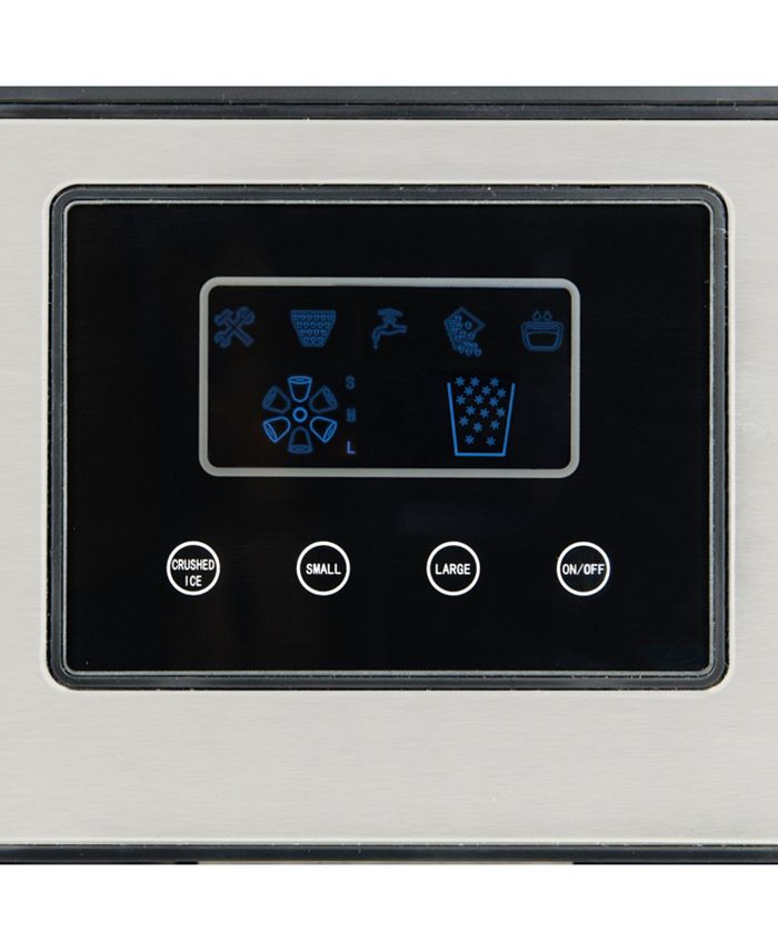 Igloo ICEBDS33SS 33Pound Dual Dispensing Ice Maker & Crusher Macy's