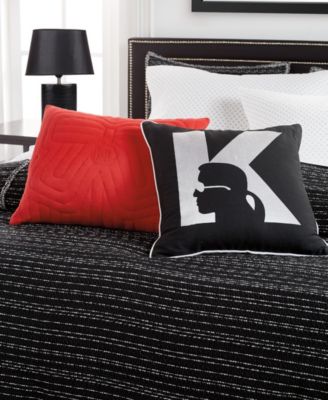 Karl Lagerfeld Paris Tweed Classique Comforter Set