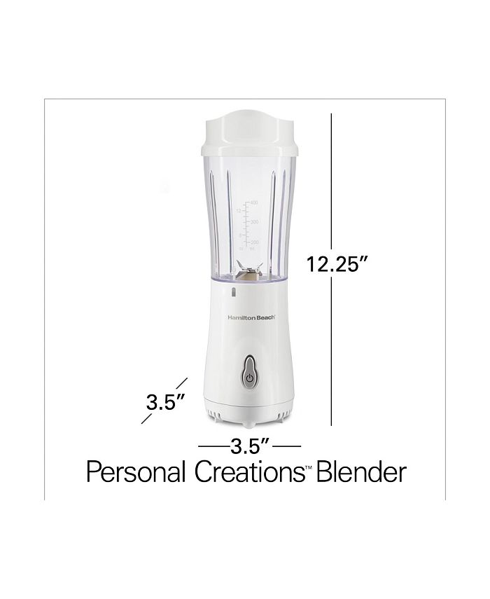 Hamilton Beach Personal Creations™ Blender with Travel Lid Macy's