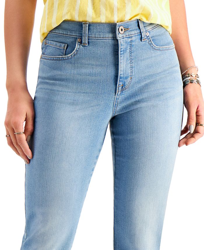 petite high rise jeans