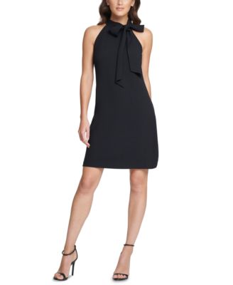 Photo 1 of Vince Camuto Bow-Neck Halter Dress