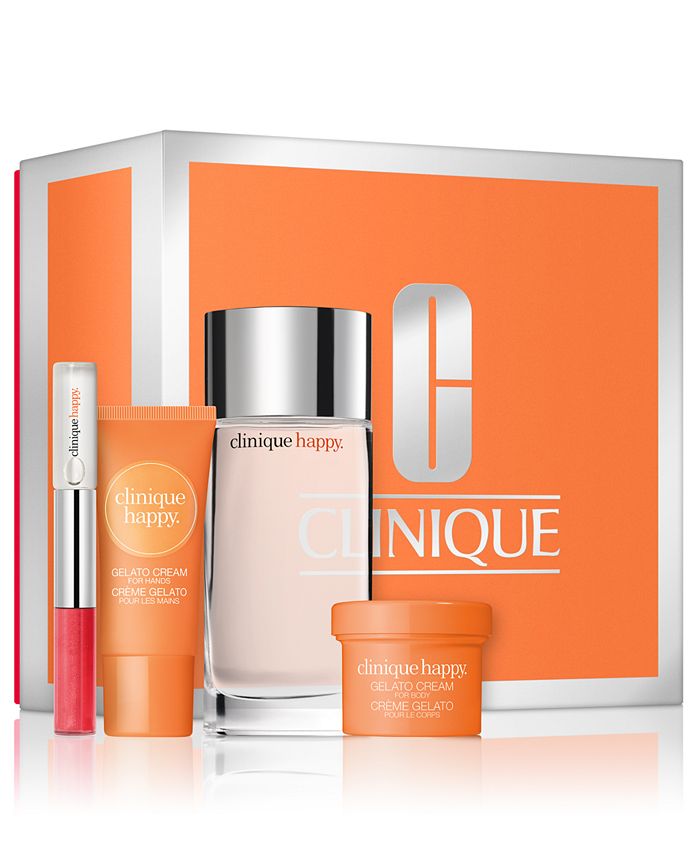 Clinique 4-Pc. Perfectly Happy Set & Beauty Gift Sets Beauty - Macy's