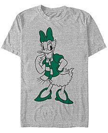 Men's Pine Green Daisy Short Sleeve T-Shirt