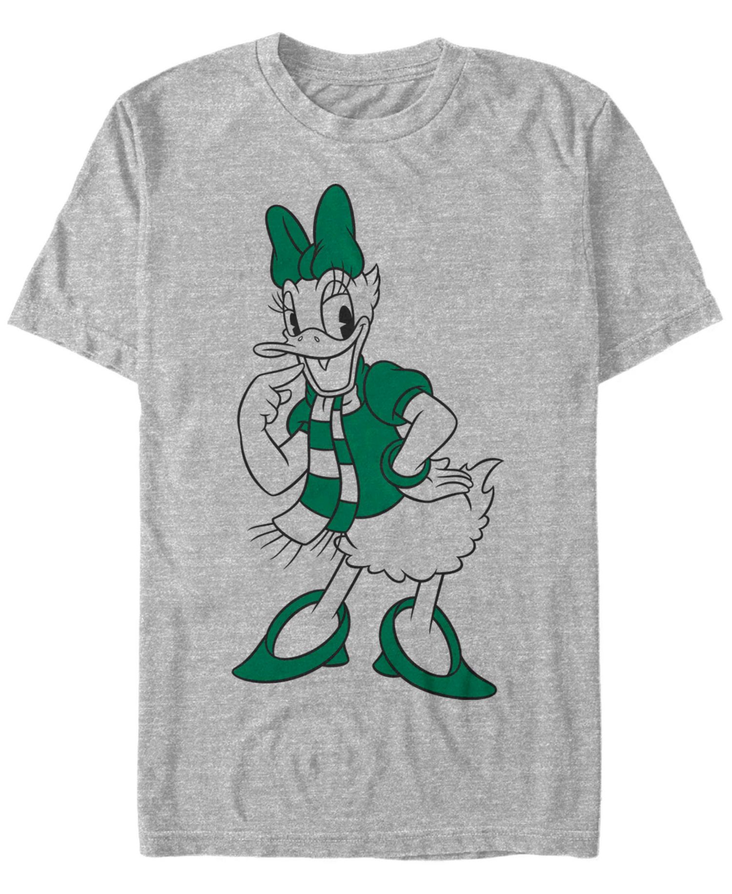 Men's Pine Green Daisy Short Sleeve T-Shirt