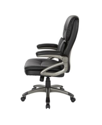 High Back Leather Executive Office Manager's Chair