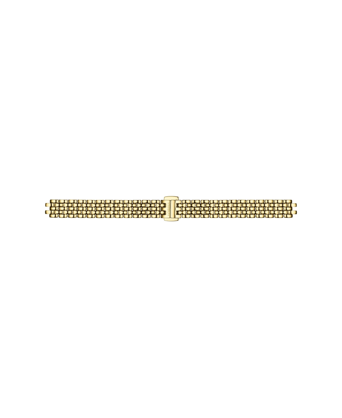 Shop Tissot Women's Swiss T-lady Lovely Gold-tone Pvd Stainless Steel Bracelet Watch 19.5mm In Yellow Gold N