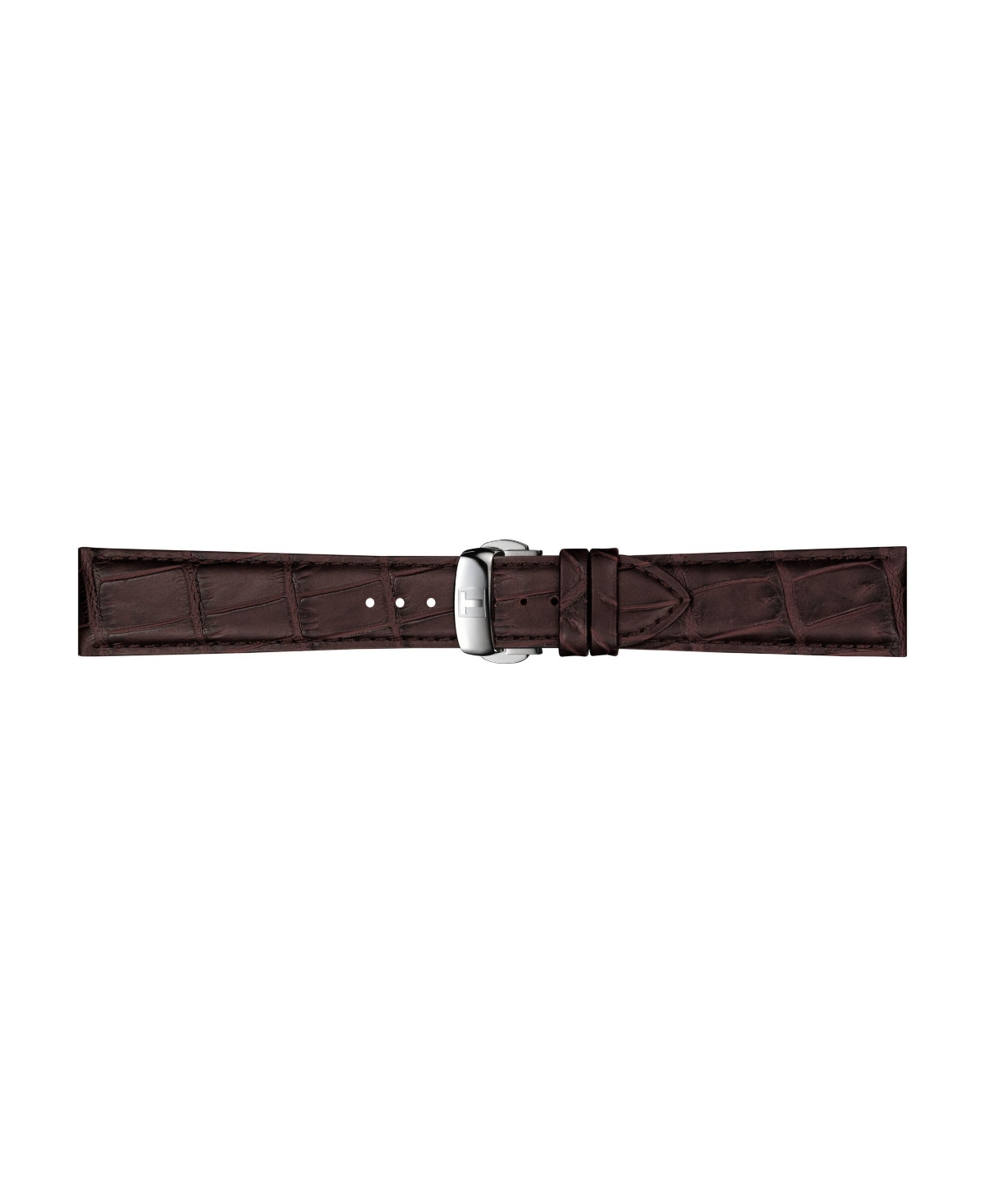 Shop Tissot Men's Swiss Gentleman Brown Leather Strap Watch 40mm In Black