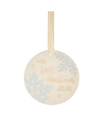 Lenox - 2020 Our First Christmas Ornament