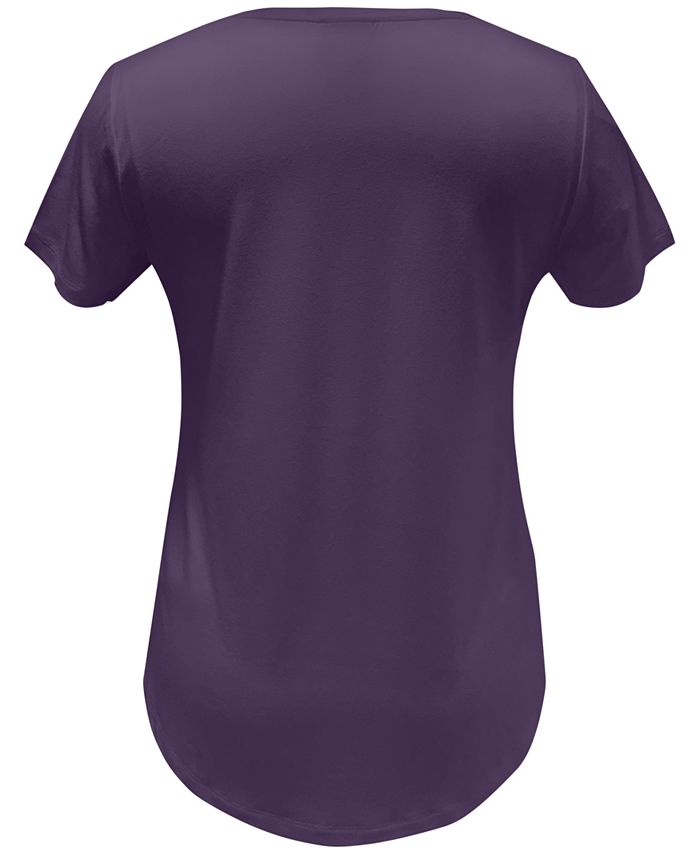 JM Collection V-Neck T-Shirt, Created for Macy's - Macy's