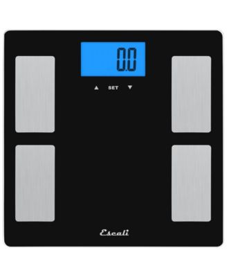 Glass Body Fat, Water, Muscle Mass Scale, 400lb