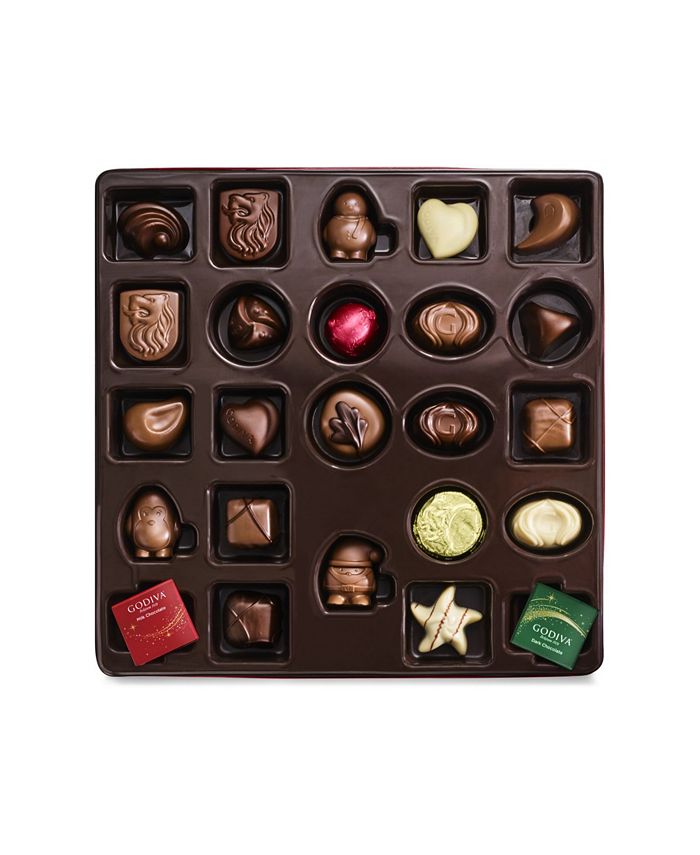 Godiva Chocolate Holiday Advent Calendar, 24 Piece & Reviews Food