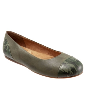 image of SoftWalk Sonoma Cap Toe Flat Women-s Shoes