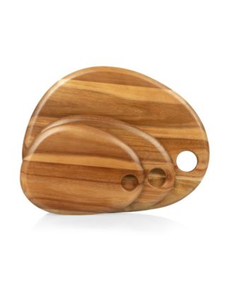 Pebble Shaped Acacia Serving Board