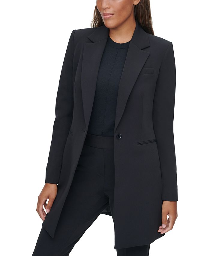 Calvin Klein X-Fit Blazer & Reviews - Jackets & Blazers - Women - Macy's