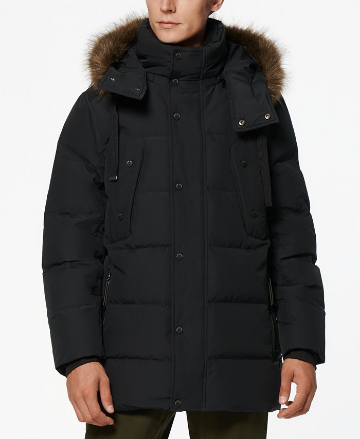  Stoota Mens Winter Warm Faux Fur Lined Parka Coat