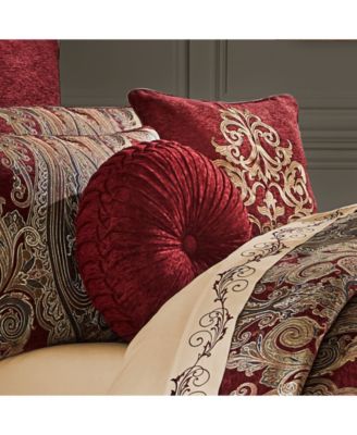 Garnet Decorative Pillow, 15" Round