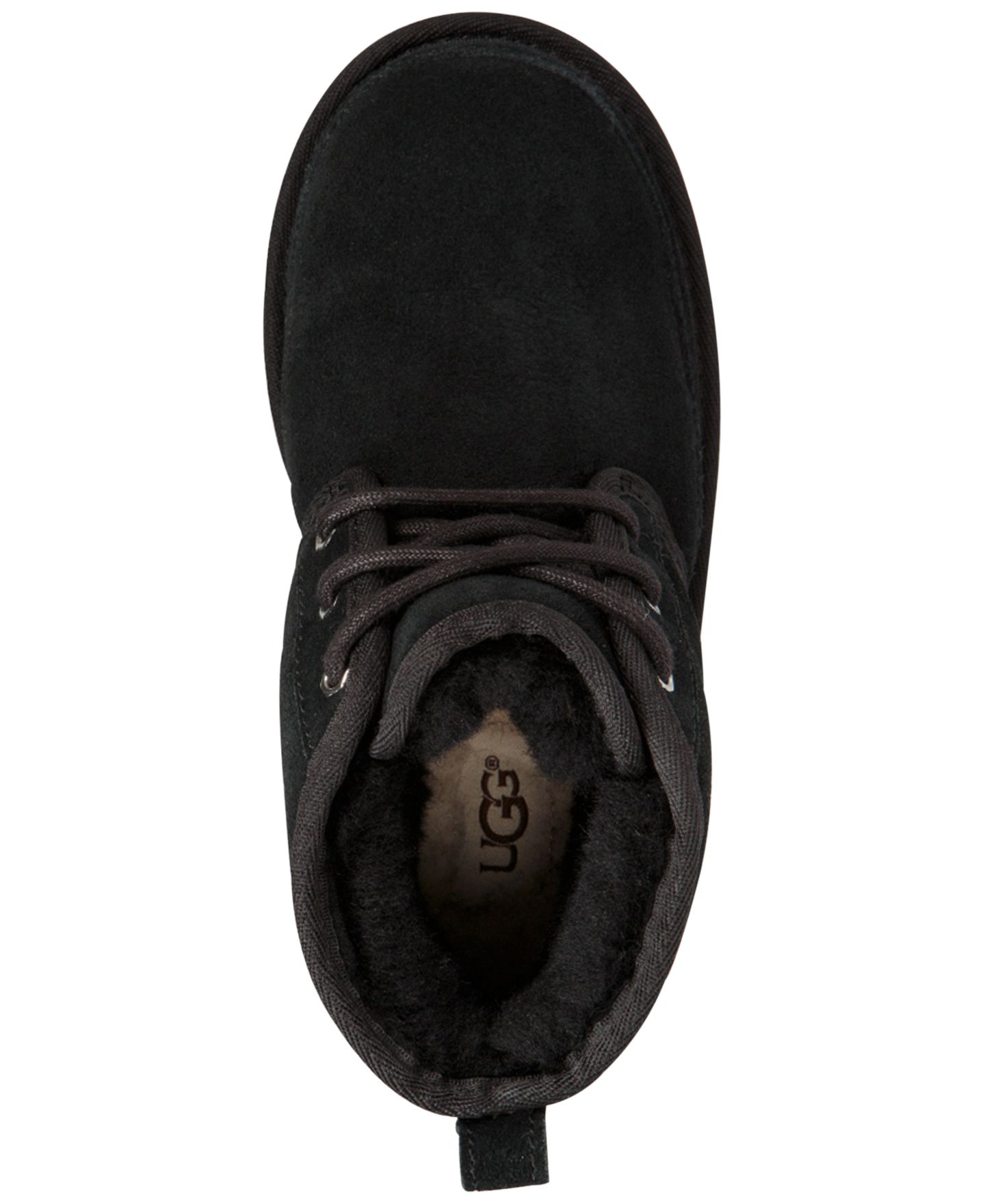 Ботинки UGG® Neumel II Lace-Up Booties для девочек, цвет: Чёрный — фото 4