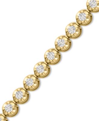 Diamond Tennis Bracelet (1-1/8 ct. t.w.) in 14k White Gold or 14k Yellow Gold, 8-1/4"