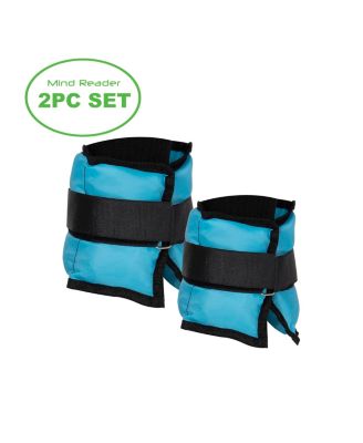 Mind Reader - Set of 2 Adjustable 3 lb Ankle Weights