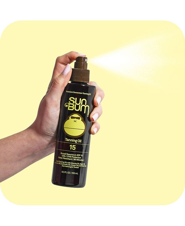 Sun Bum Premium Tanning Oil SPF 15, 8.5oz. & Reviews Skin Care