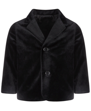 image of First Impressions Baby Boys Velvet Blazer, Created for Macy-s