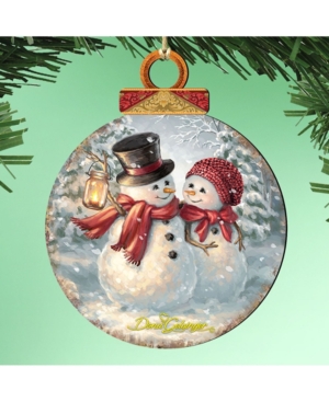 Designocracy By Dona Gelsinger Celebrating The American Freedom Ornament, Set Of 2 In Multi