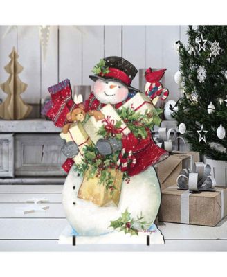 by Susan Winget Dark Night Presents Santa Outdoor, Wall and Lawn Decor