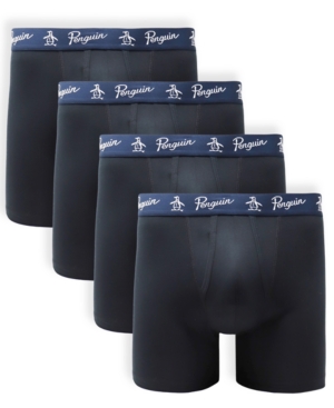 Original Penguin Men's 4-Pk Classic Boxer Briefs