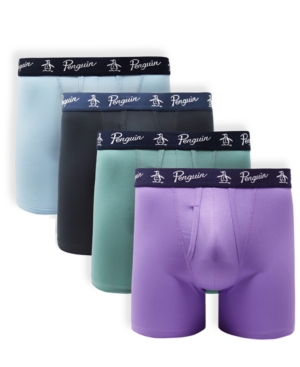 Original Penguin Men's 4-Pk Classic Boxer Briefs
