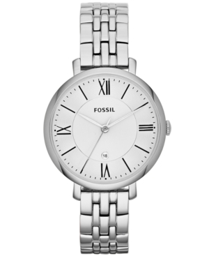 image of Fossil Women-s Jacqueline Stainless Steel Bracelet Watch 36mm ES3433