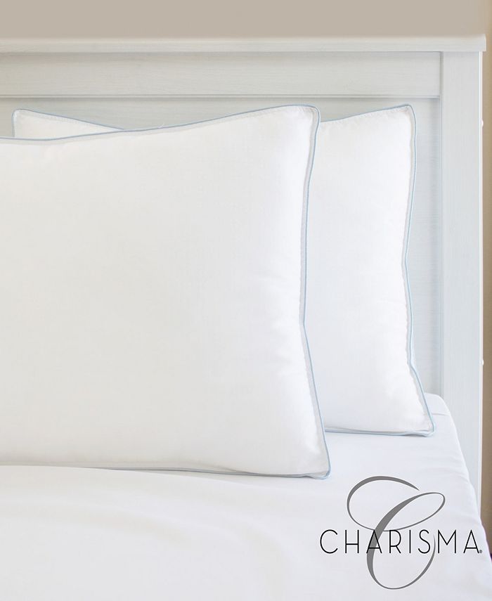 Charisma GelInfused Memory Foam Cluster and Gel Fiber Jumbo Bed Pillow