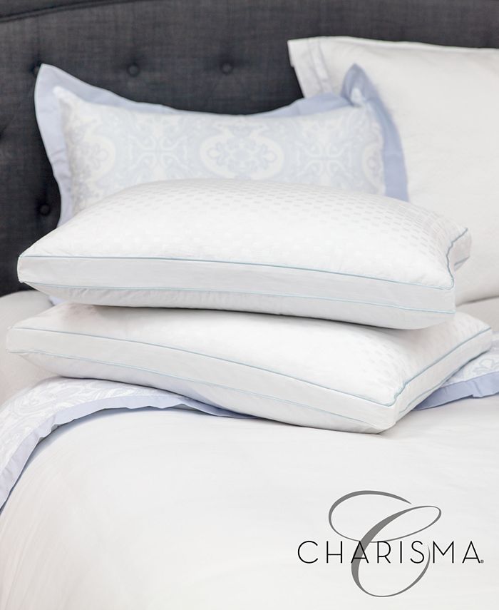 Charisma Paired Comfort Hybrid Memory Foam and Fiber King Bed Pillow