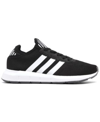 black and white swift run adidas