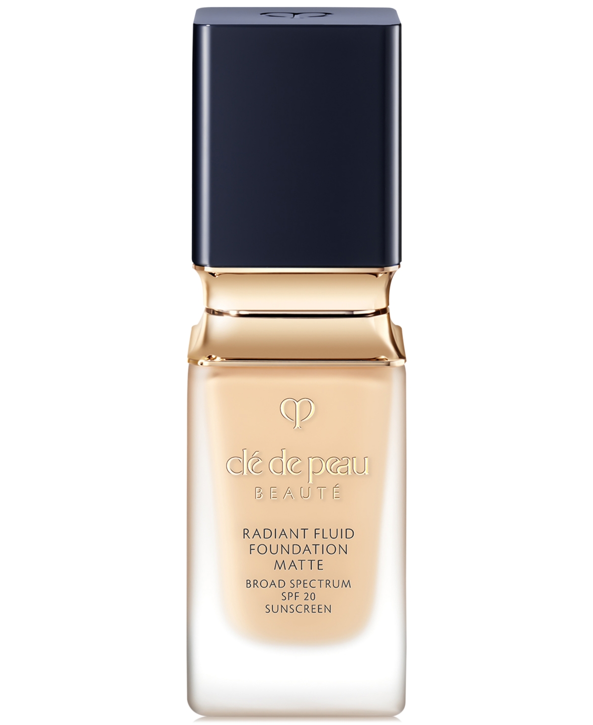 Clé De Peau Beauté Radiant Fluid Foundation Matte Broad Spectrum Spf 20 Sunscreen In O30 Medium Ocher
