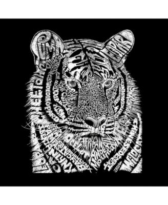 Big Cats Men's Raglan Word Art T-shirt