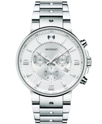 movado se pilot blue