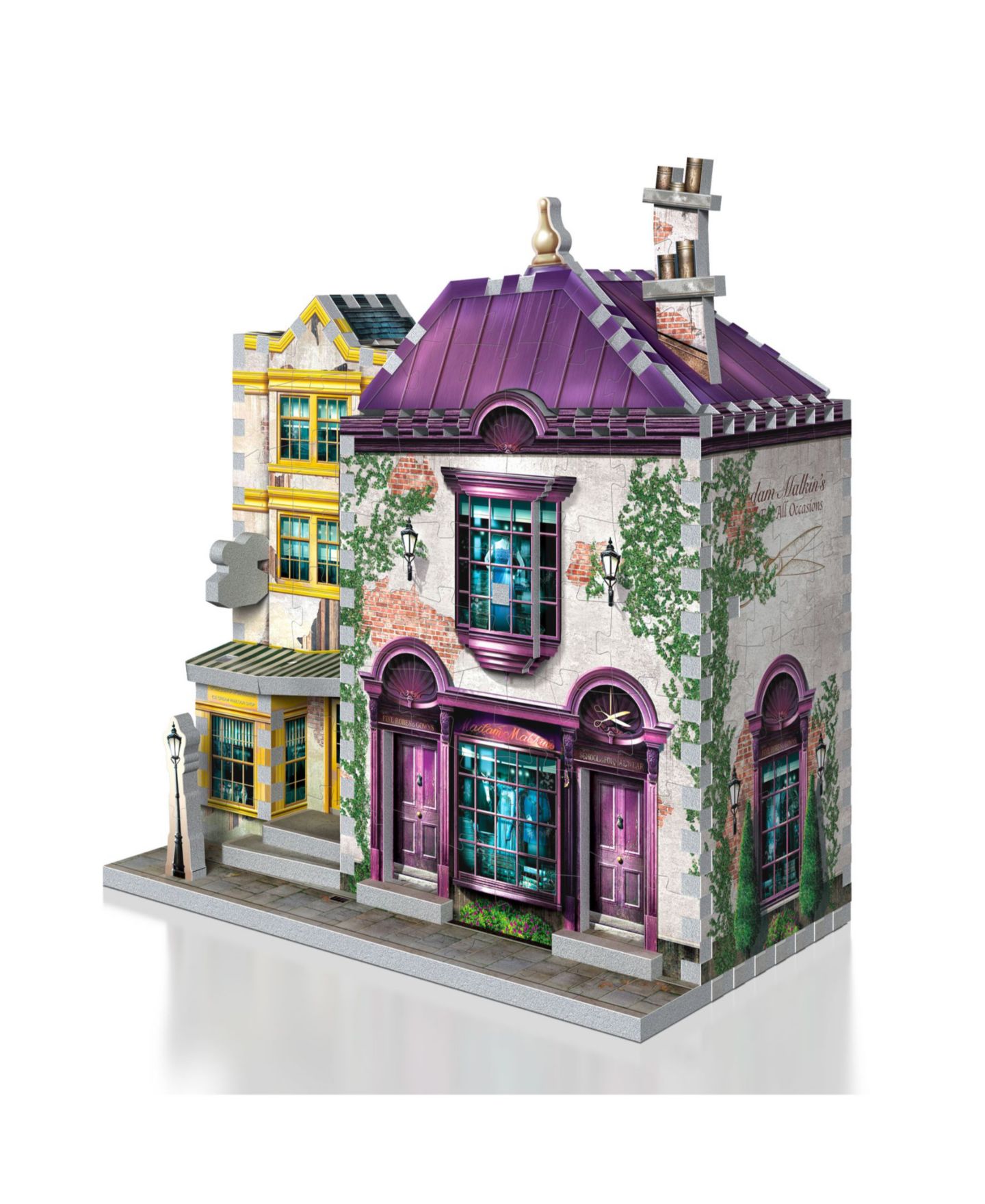 Детский пазл Wrebbit Harry Potter Diagon Alley 3D Puzzle, 290 Pieces, Ages 12+ — фото 2