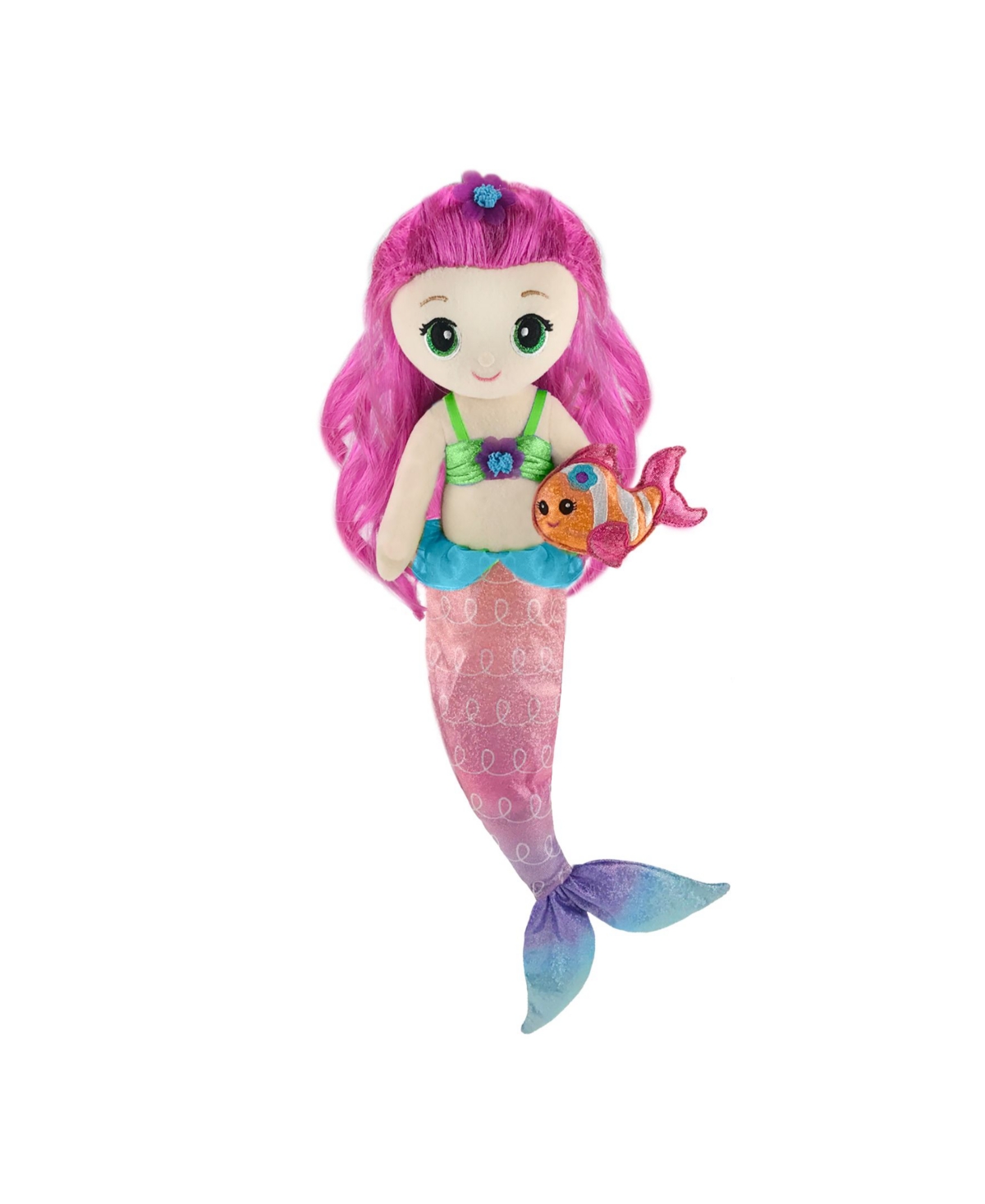 First & Main Mermaid 18" Doll, Pearl In Pink