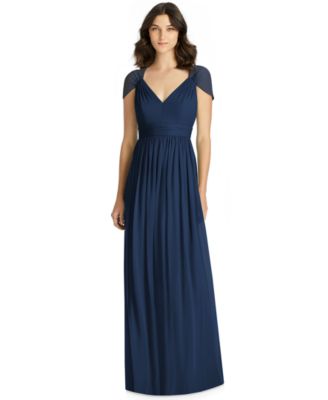 midnight blue color dress