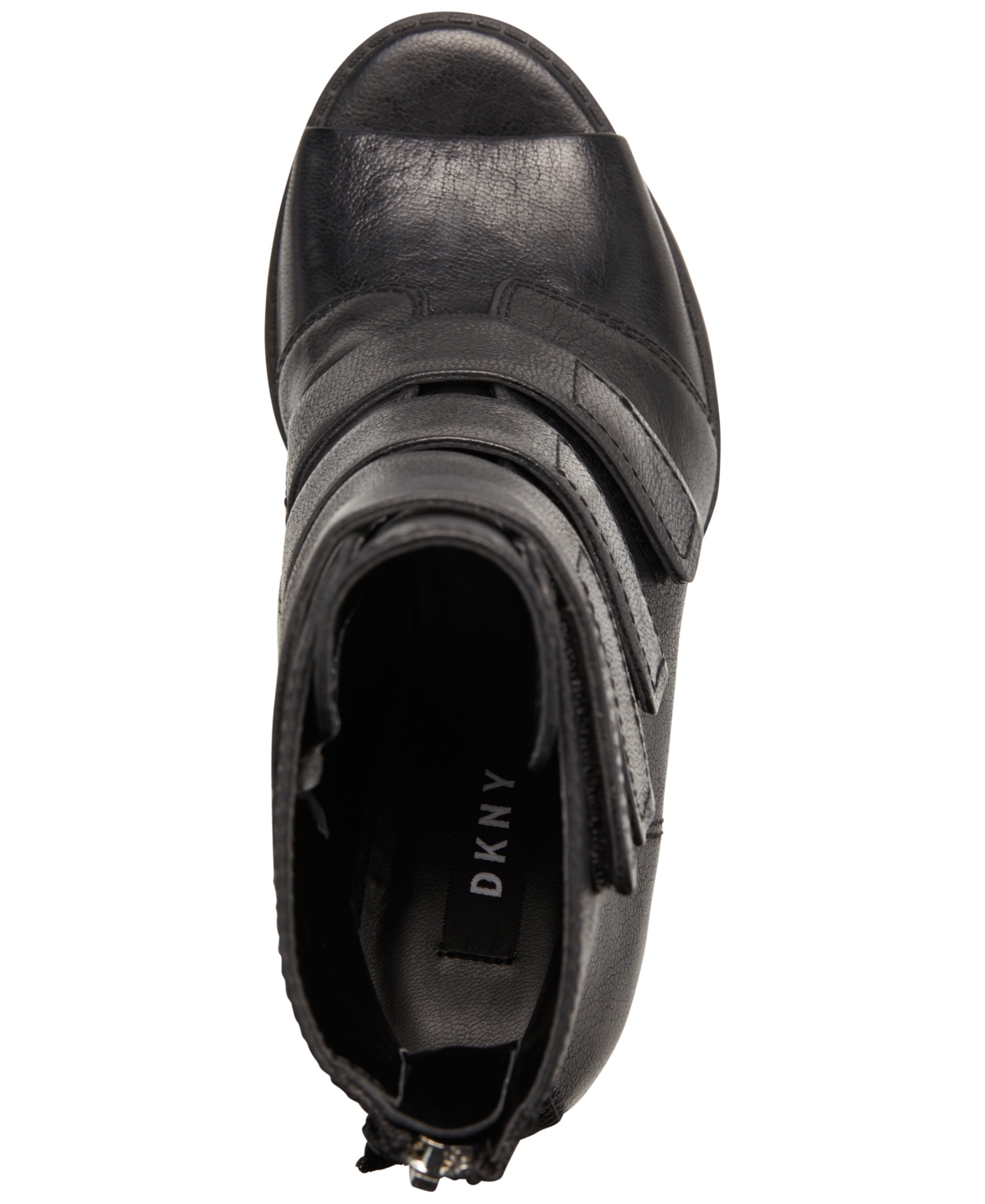 Dkny Blake Lug Sole Peep-Toe Booties