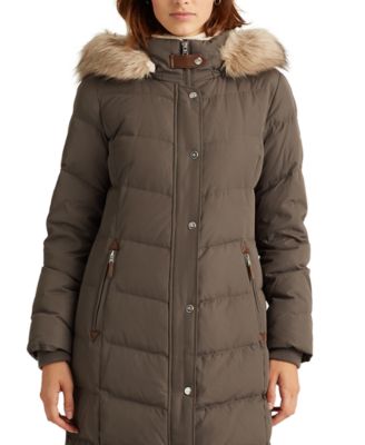 ralph lauren down parka women's