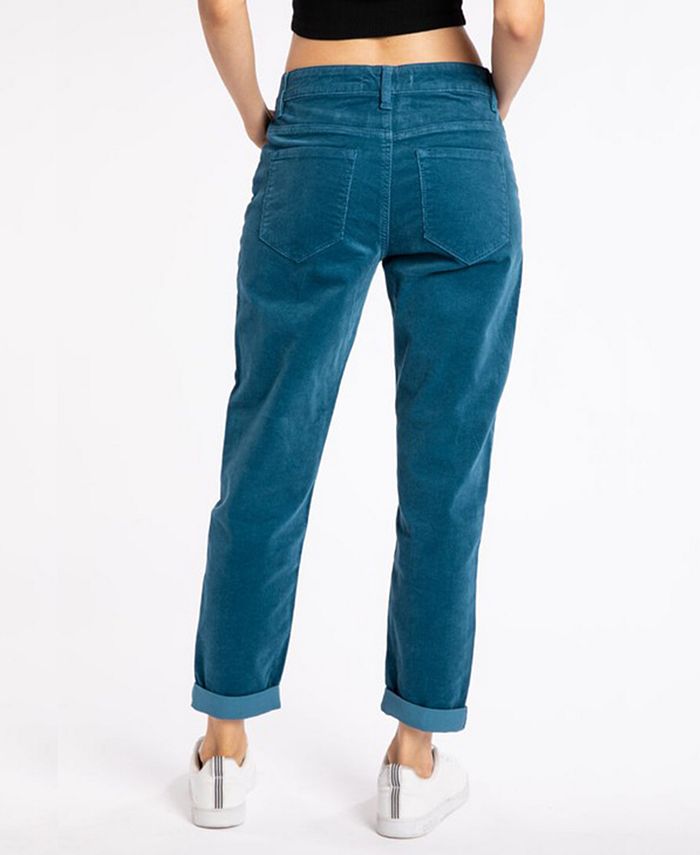 Kancan Women's High Rise Corduroy Mom Jeans & Reviews - Jeans - Women ...