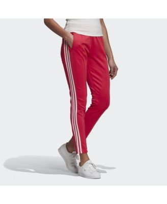 adidas red sst track pants