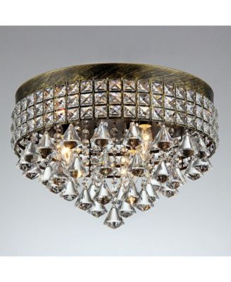 Melly 18" 3-Light Indoor Chandelier with Light Kit