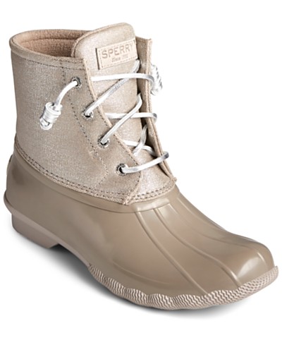 Aqua College Demi Pull-on Waterproof Chelsea Booties, Created For Macy's In  Sand Suede