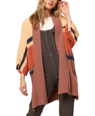 tan cardigan coat